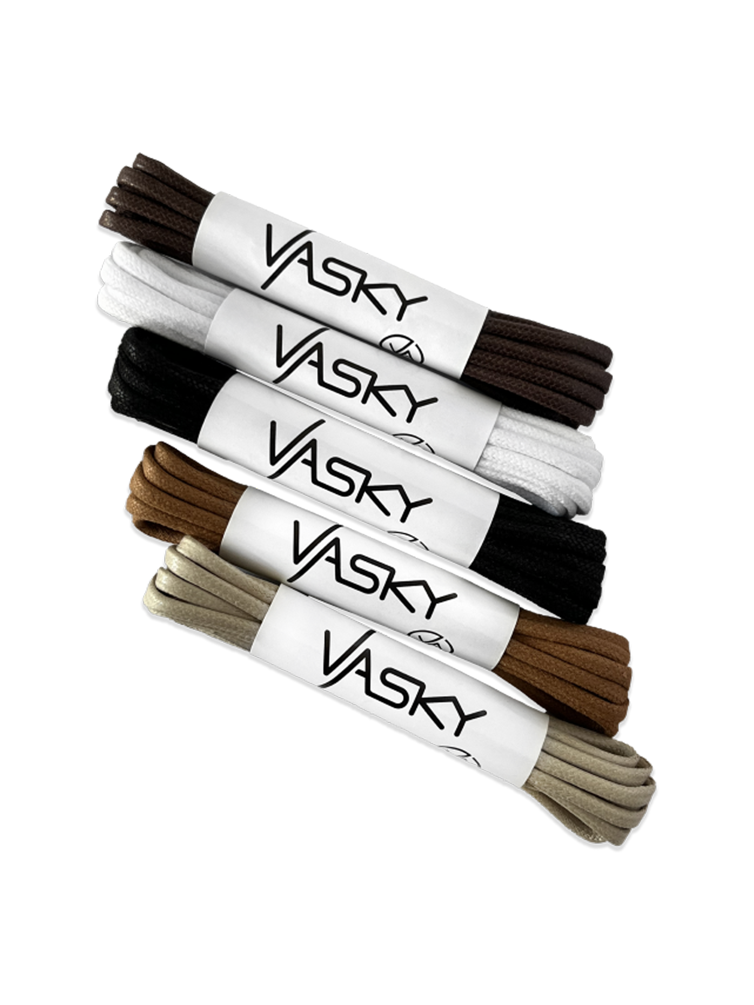5 x Okrúhle Voskované Šnúrky Neutrálne