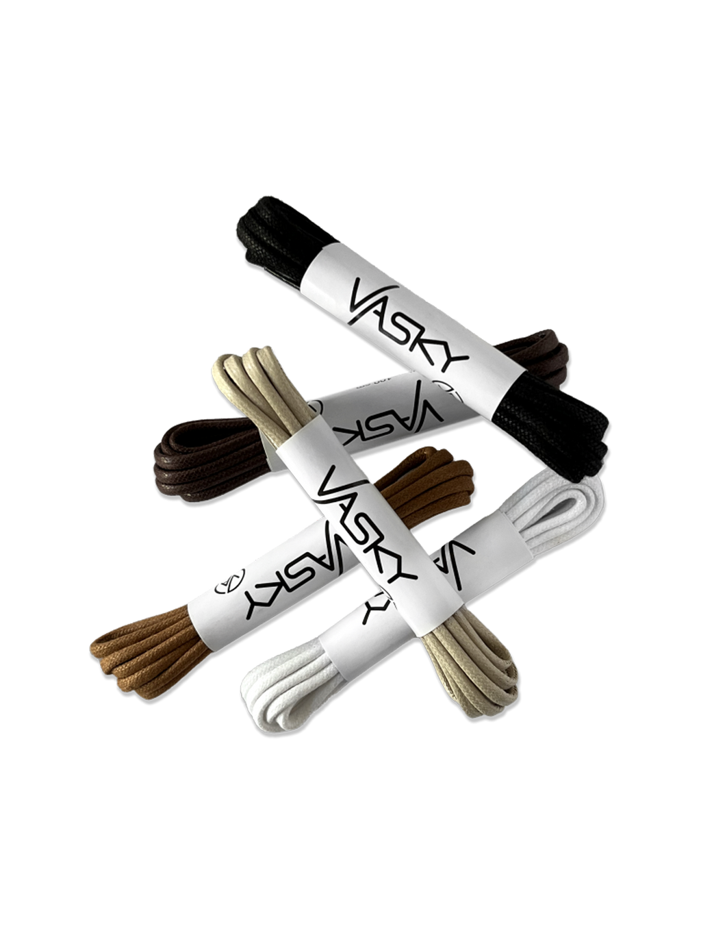 5 x Okrúhle Voskované Šnúrky Neutrálne