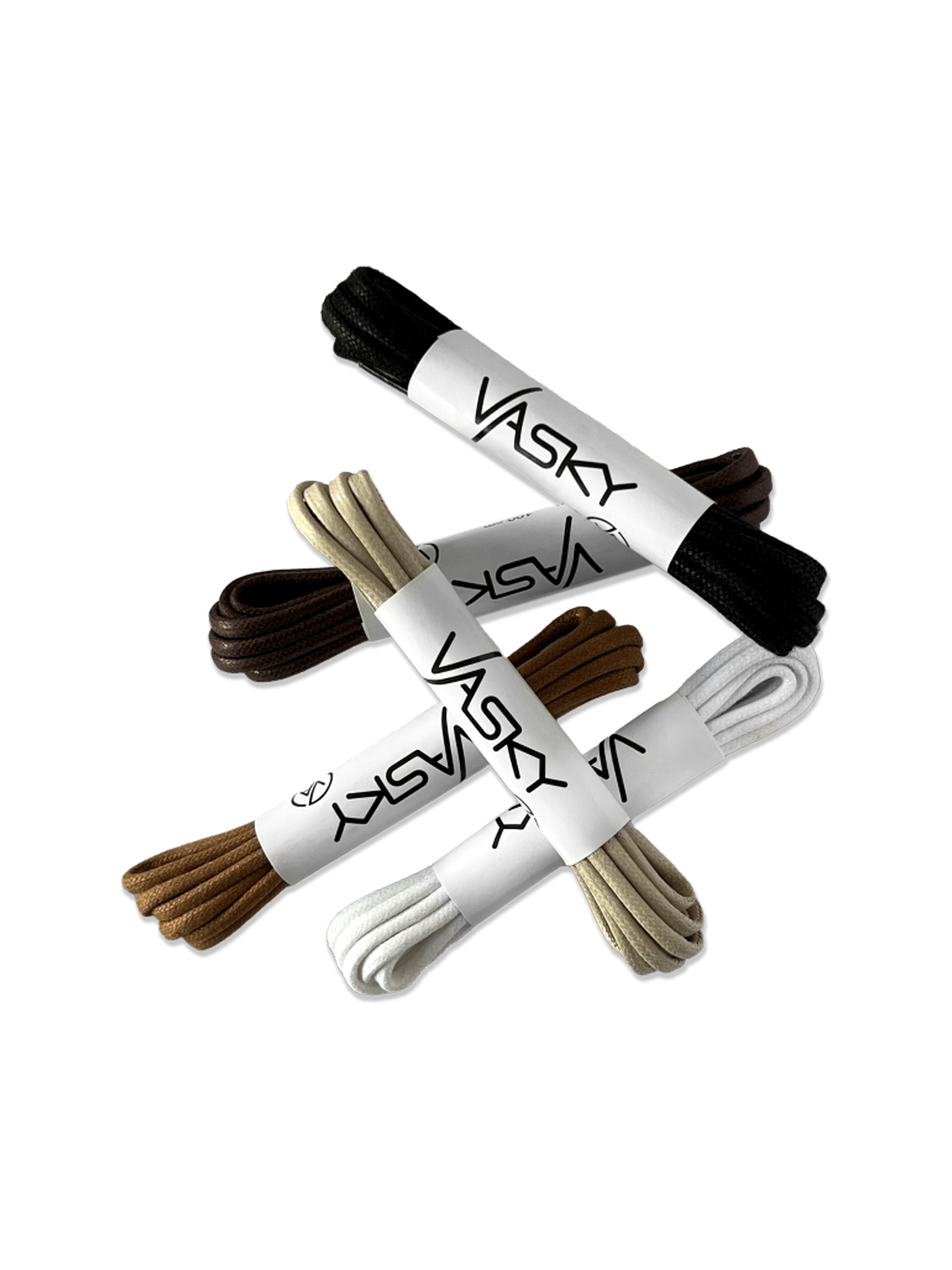 5 x Okrúhle Voskované Šnúrky Neutrálne