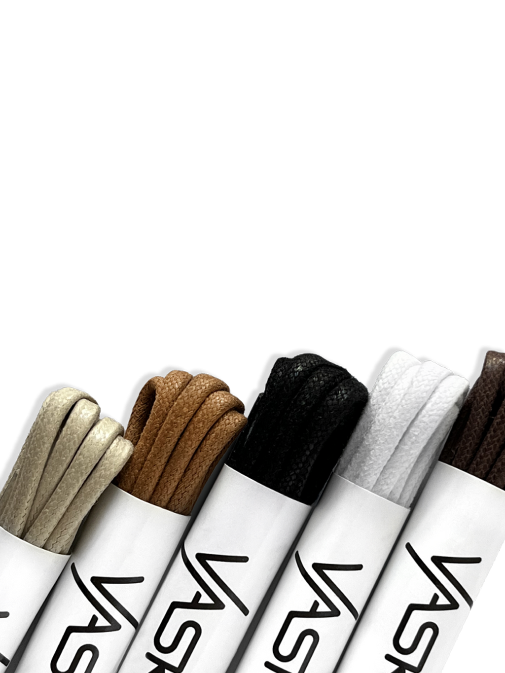 5 x Okrúhle Voskované Šnúrky Neutrálne
