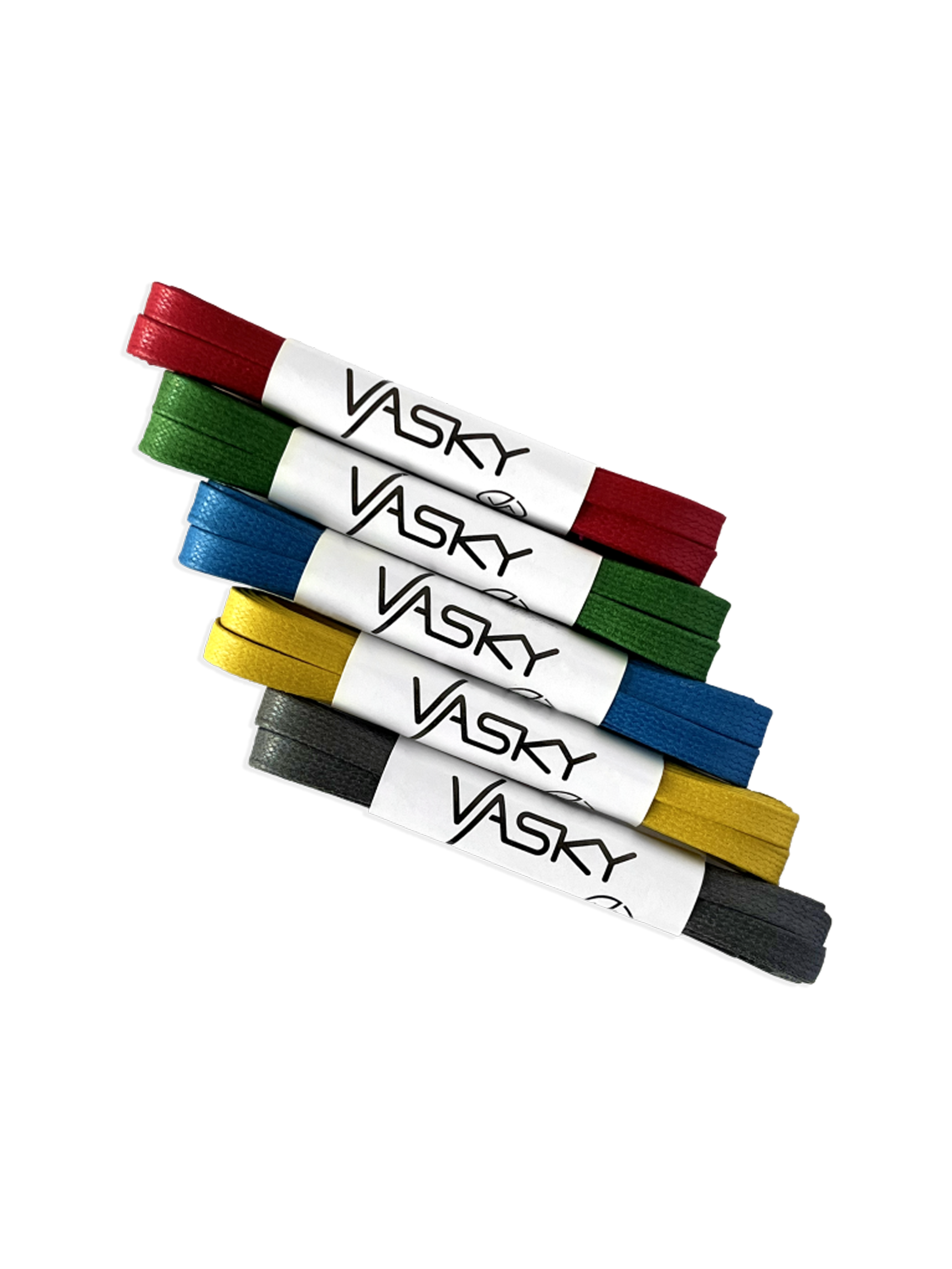 5 x Ploché voskované šnúrky Farebné