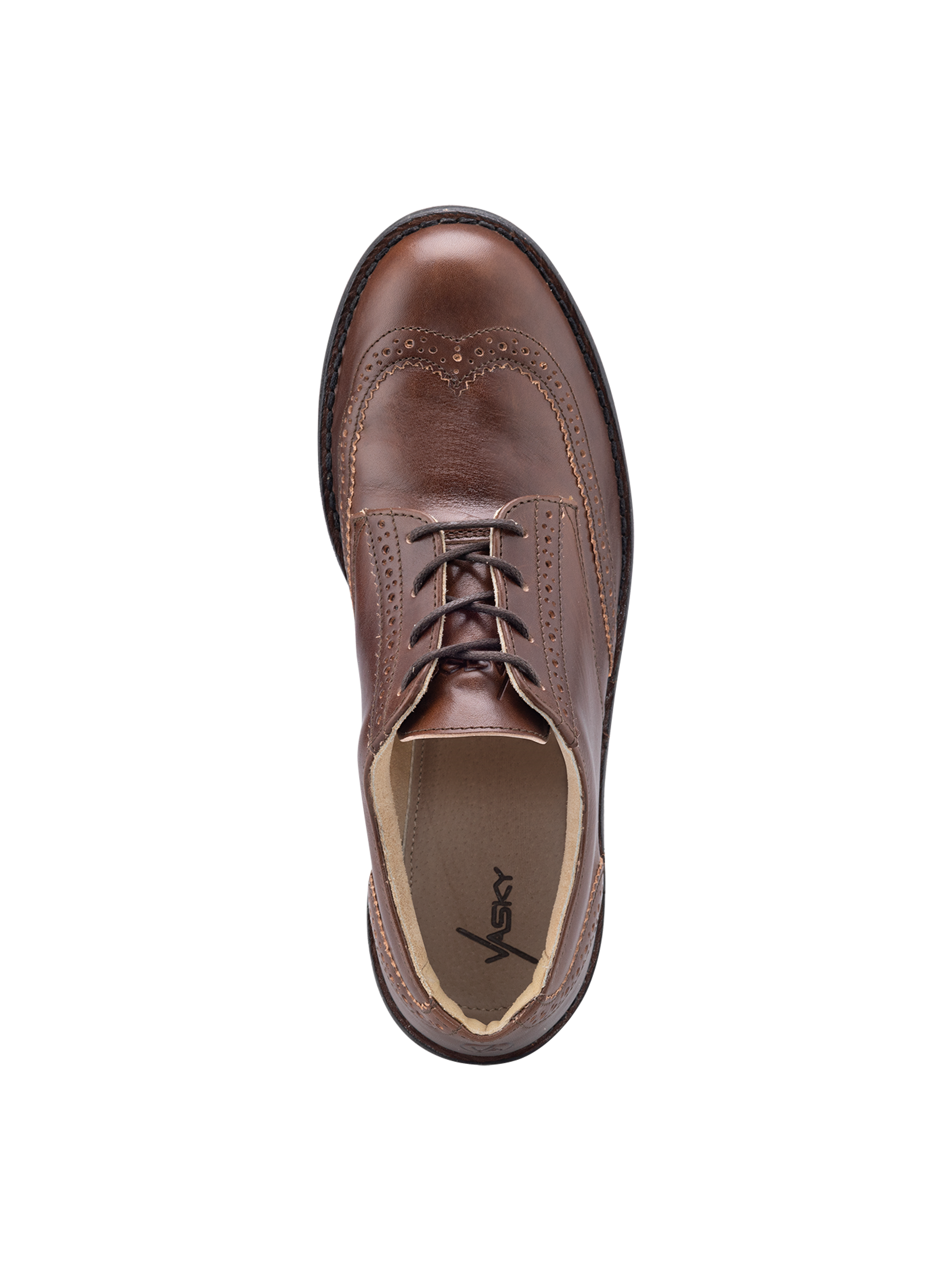 Brogue Low tmavohnedá čierna