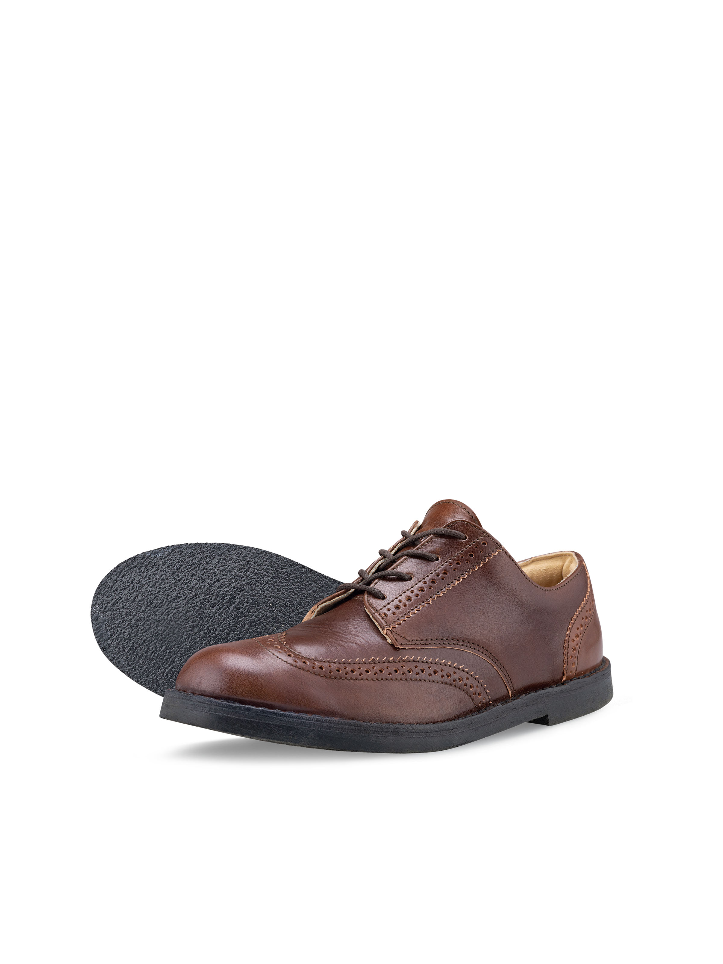 Brogue Low tmavohnedá čierna
