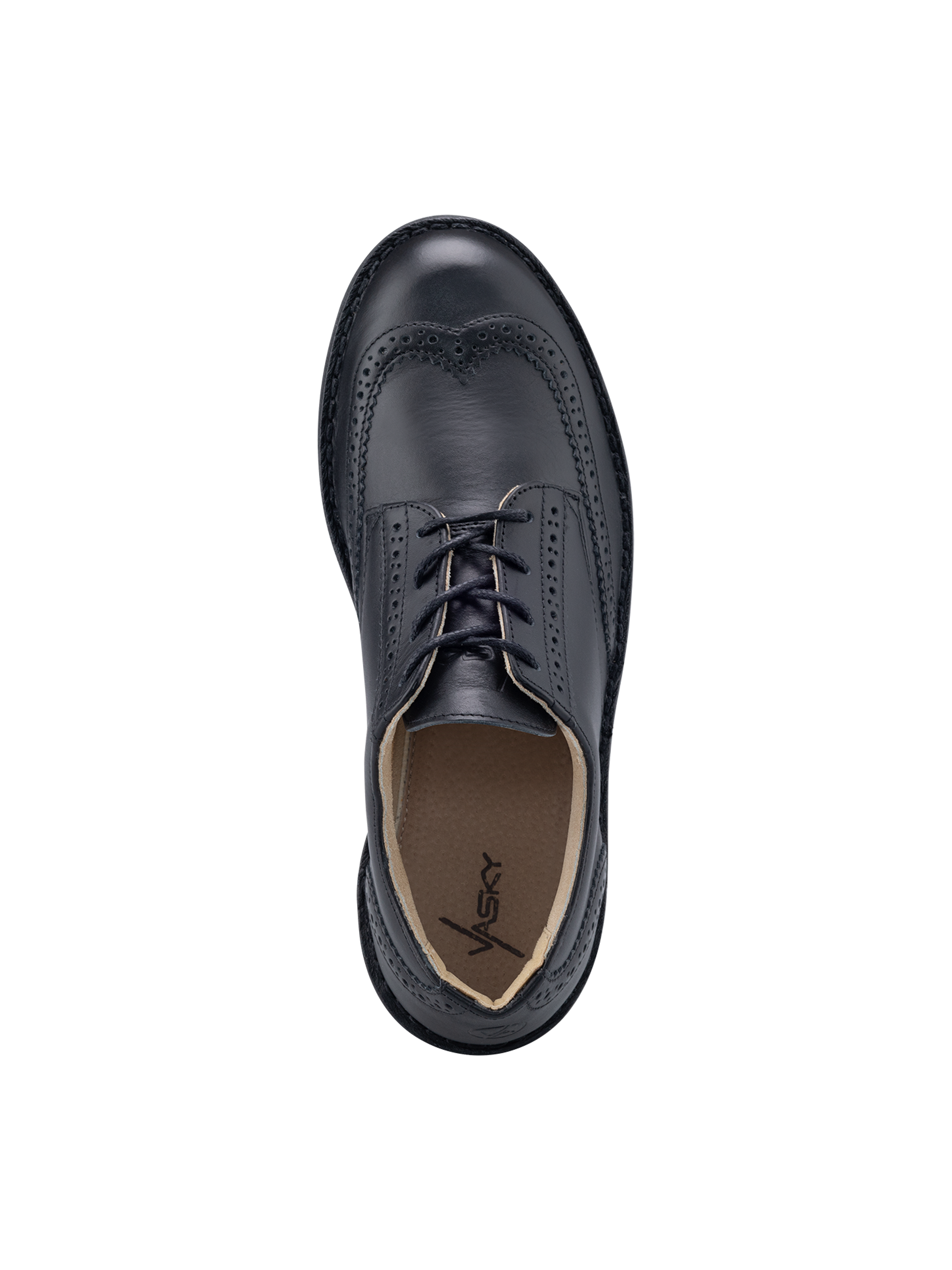 Brogue Low čierne