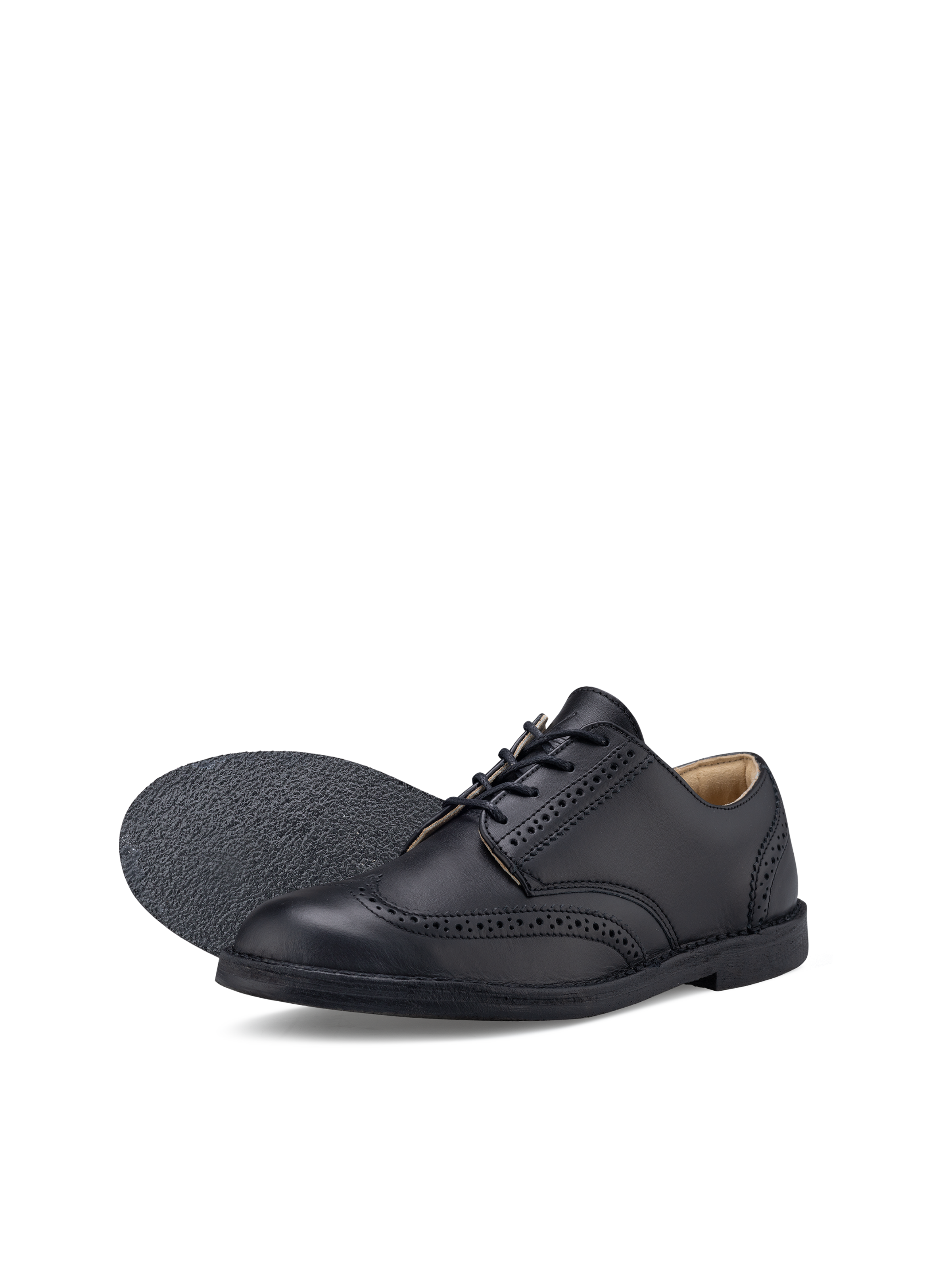 Brogue Low čierne