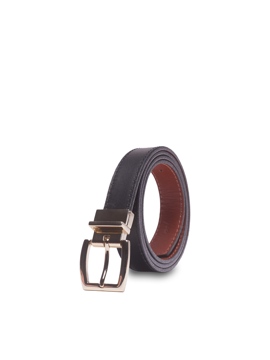 Obojstranný opasok Henrietta Black & Brown