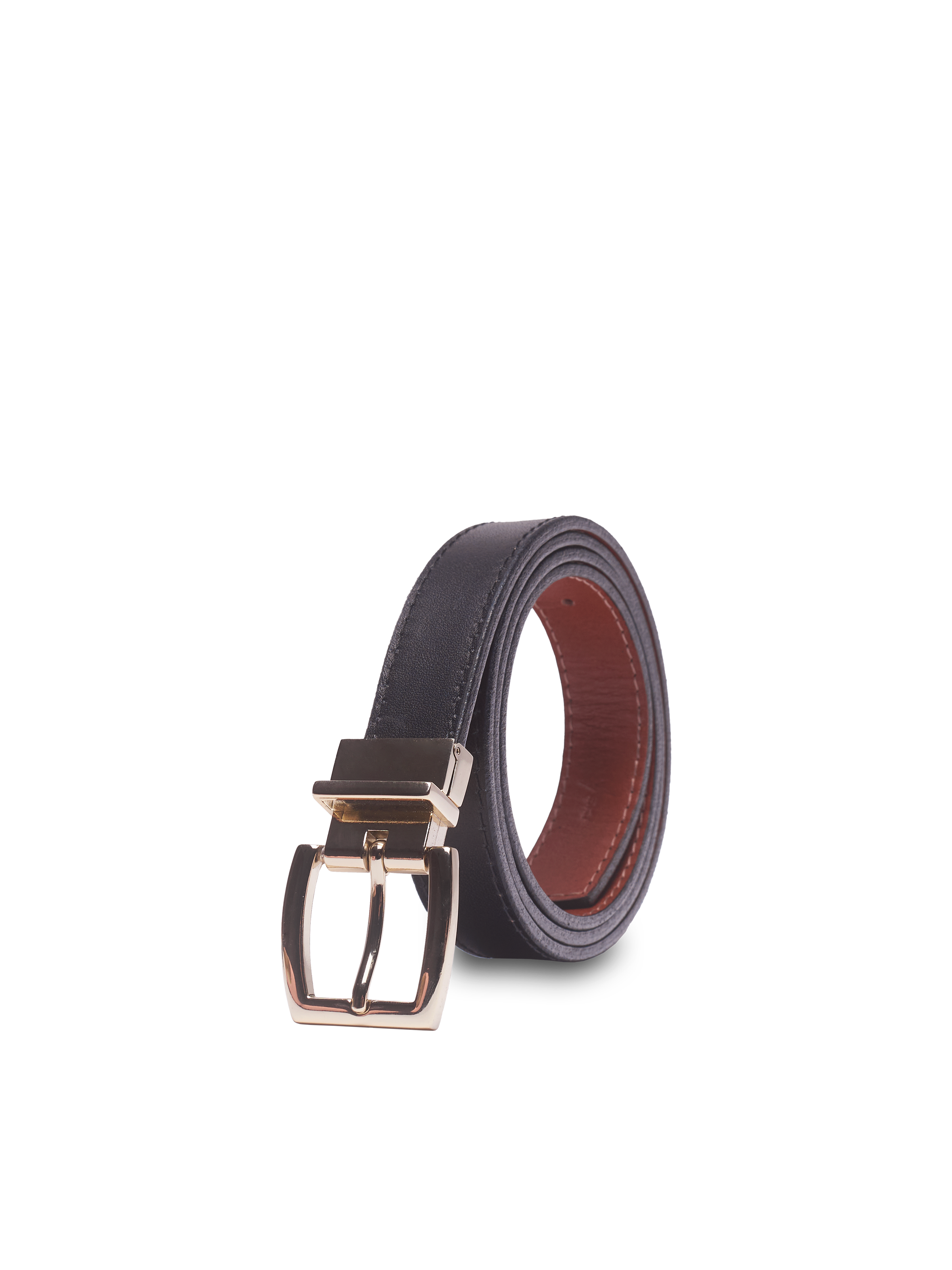 Obojstranný opasok Henrietta Black & Brown