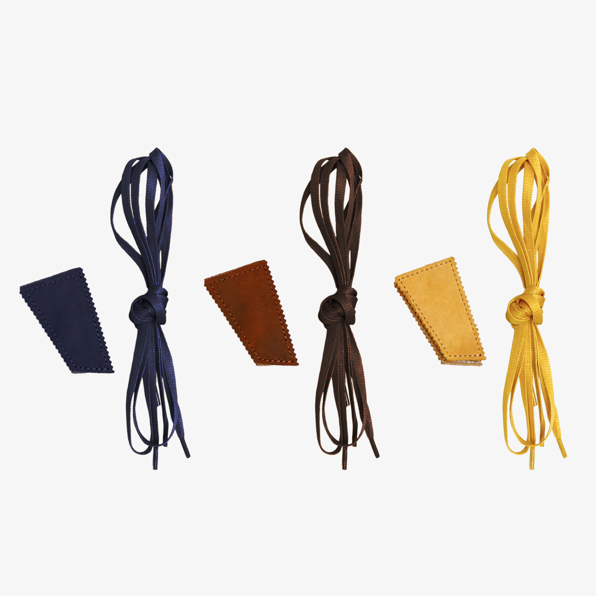 Súprava 3 klinov Magic - Caramel, Navy, Brown
