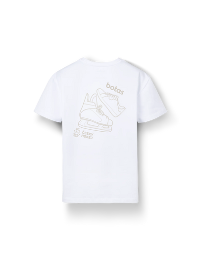 Tričko Botas × Český hokej White