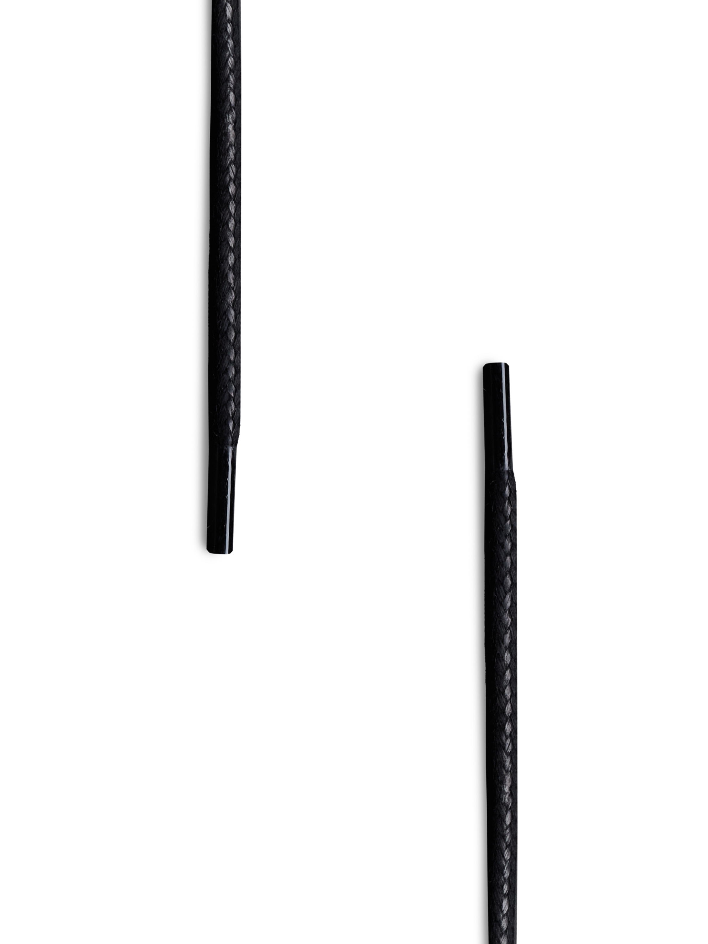 Voskované šnúrky okrúhle Black
